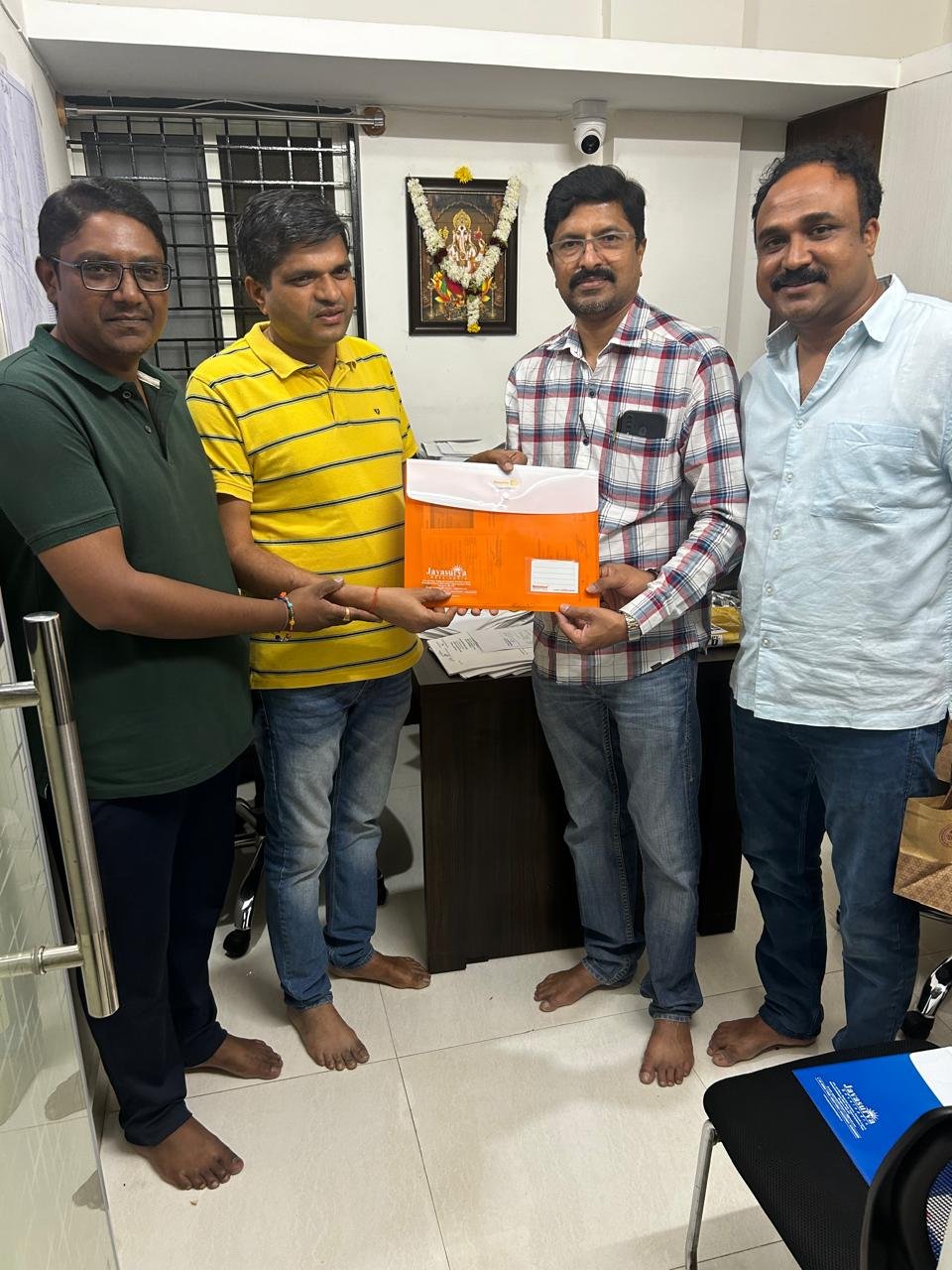 Plot Buyer Handover Ceremony